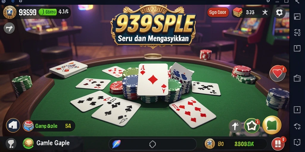 Tampilan gameplay seru dari 9399SLOT dengan pemain saling berhadapan.