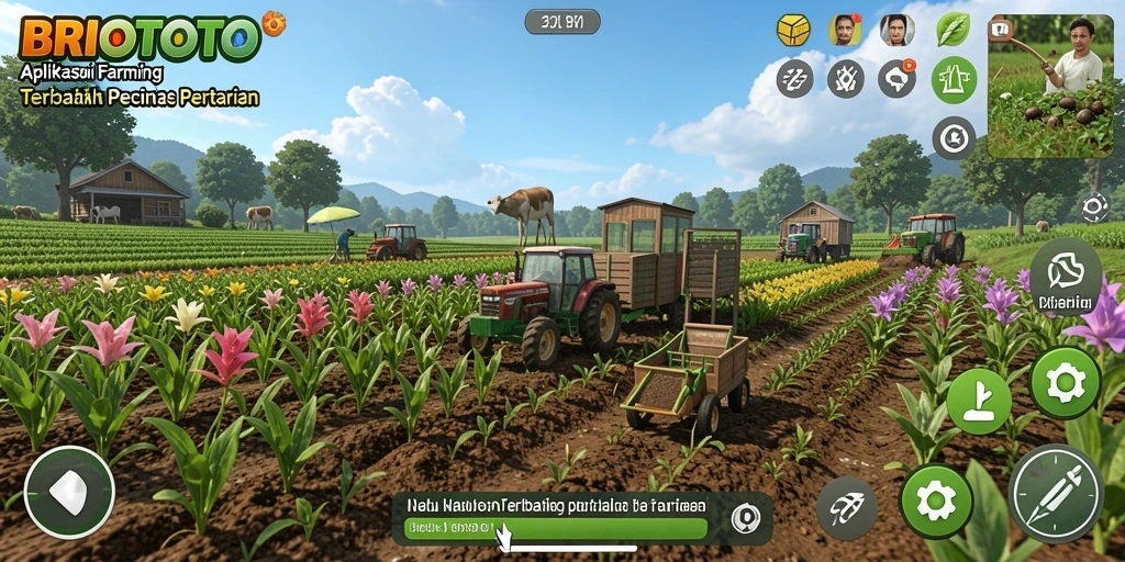 Gameplay seru BRIOTOTO yang menggembirakan untuk para pecinta Farming.