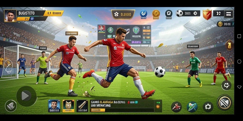 Tampilan gameplay yang intens dan kompetitif dalam BUGISTOTO.