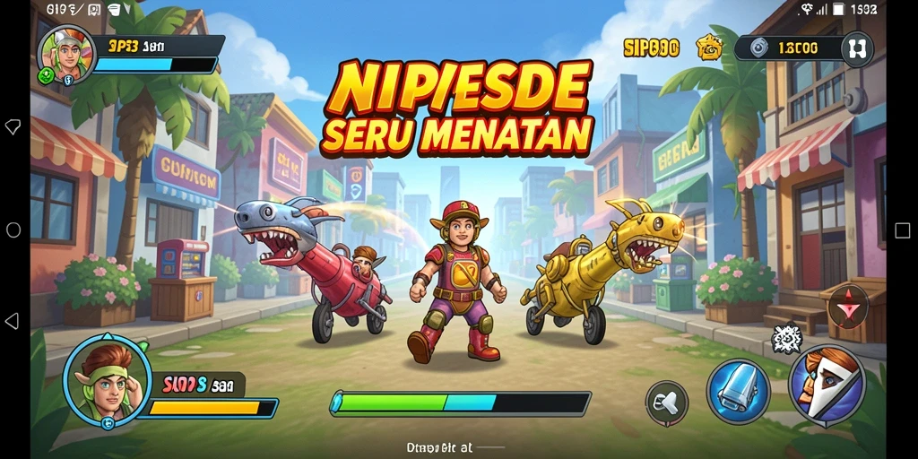 Screenshot utama dari SIP33 menampilkan gameplay yang seru dan menantang.