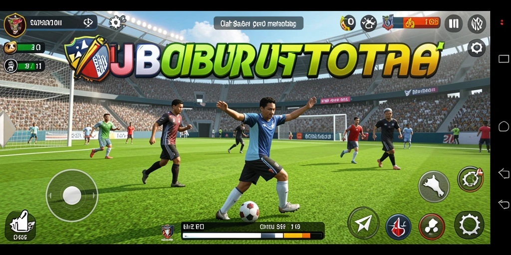 Tangkapan layar gameplay SUBURTOTO yang menampilkan aksi olahraga yang seru.