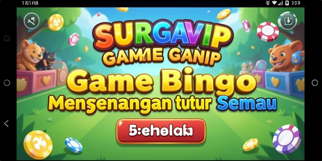 Gameplay menarik SURGAVIP dengan suasana Bingo yang seru.