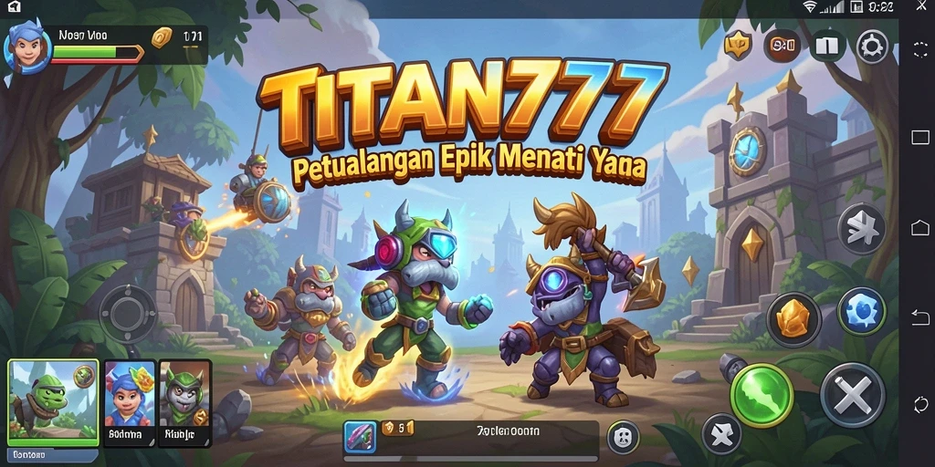 Gameplay menakjubkan di dunia petualangan TITAN777.