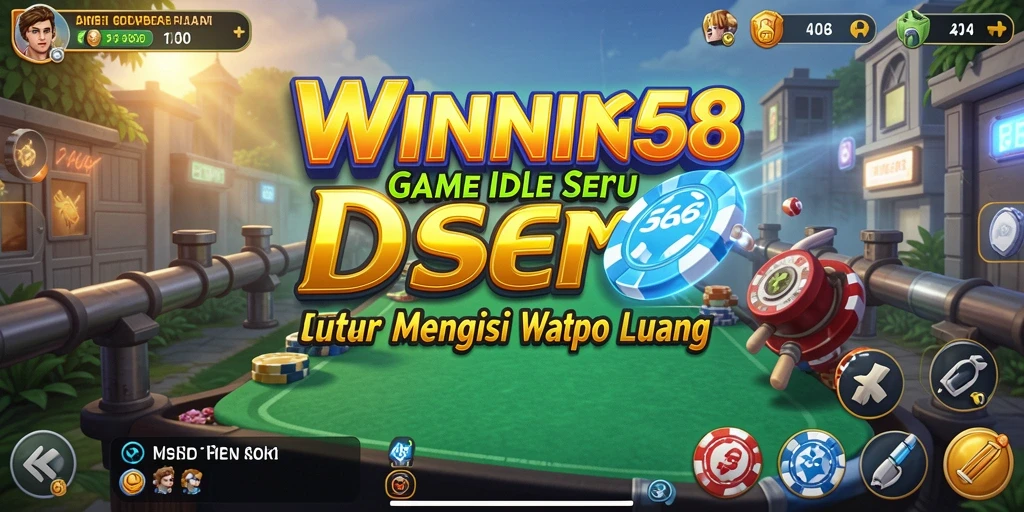 Tampilan gameplay Idle yang menawan dalam WINNING568.