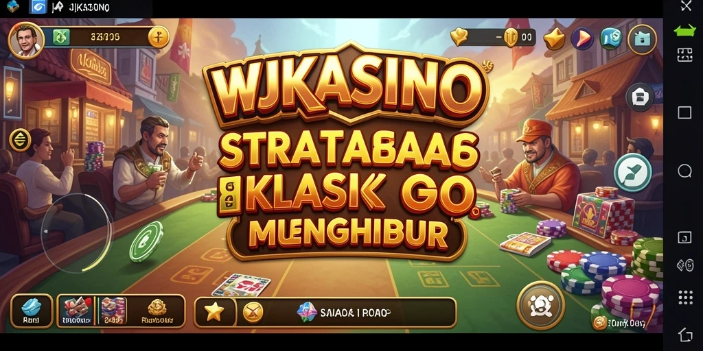 Tampilan gameplay seru dalam WJKASINO dengan aksi strategi yang menegangkan.